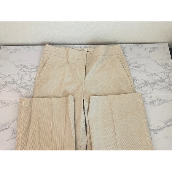 Liz Claiborne Sloane Khaki Jacket And Pant Set women’s 12 Striped Tan Bu…​​​​ - Picture 8 of 10